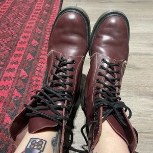 Solovair Oxblood 10-eye Made in the UK Women’s UK Size 5 (fits US 8-8.5)